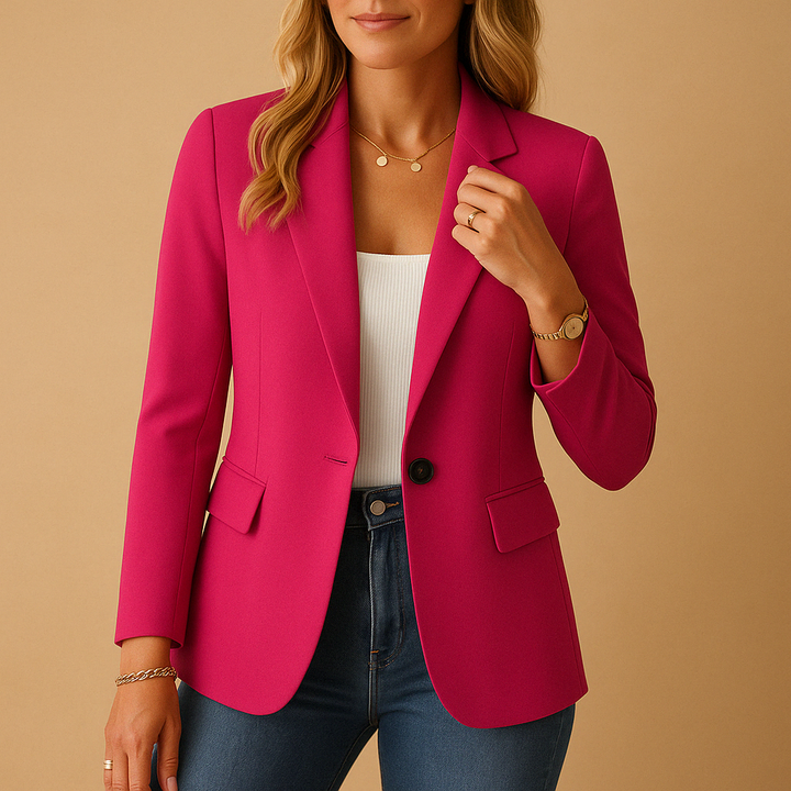 Damska Marynarka Taliowana | Elegancki Model do Codziennych Stylizacji