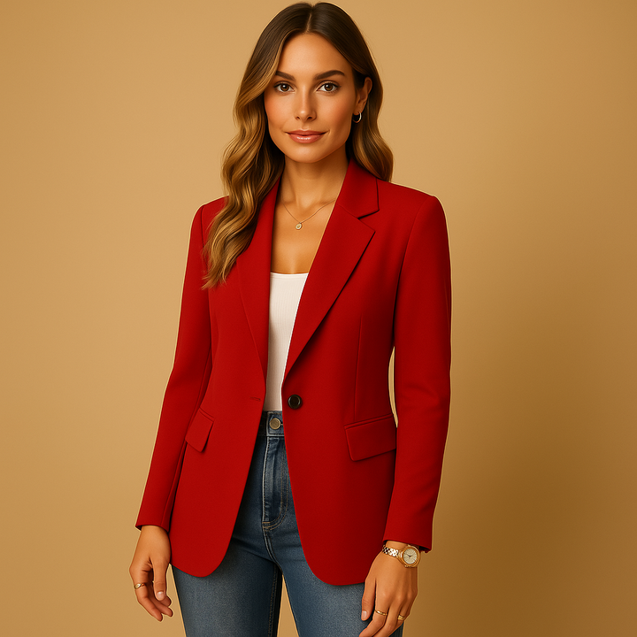 Damska Marynarka Taliowana | Elegancki Model do Codziennych Stylizacji