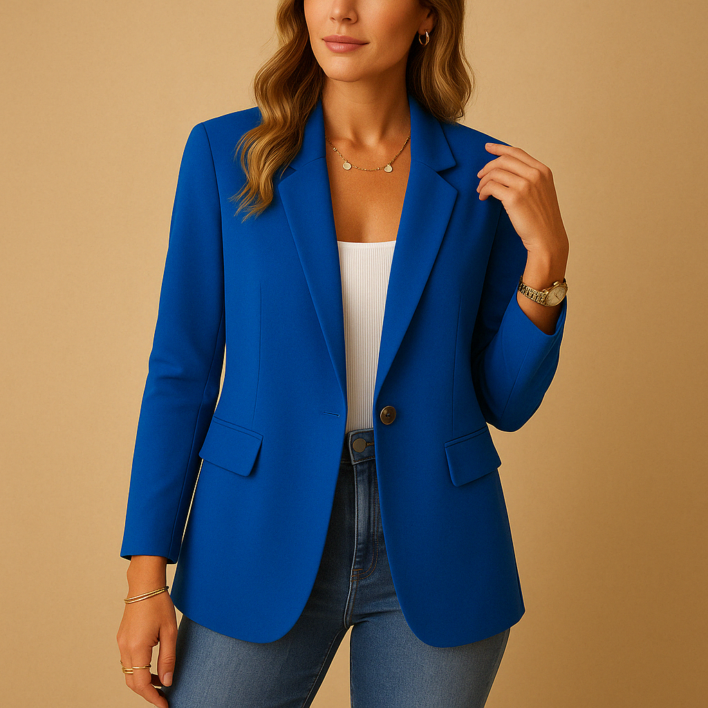 Damska Marynarka Taliowana | Elegancki Model do Codziennych Stylizacji