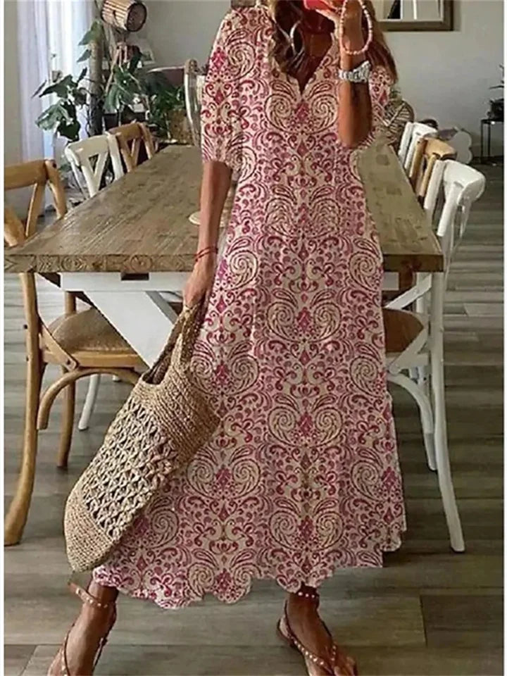 Heidi | Sukienka Damska Maxi Letnia
