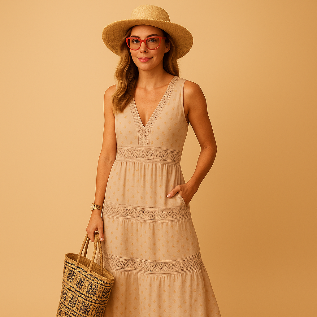 Kobiety Sukienka Maxi | Luźny krój