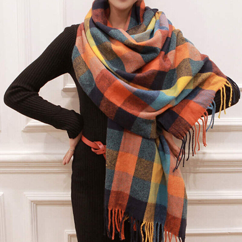 Kobiety Szalik | Dzianinowy krój oversize