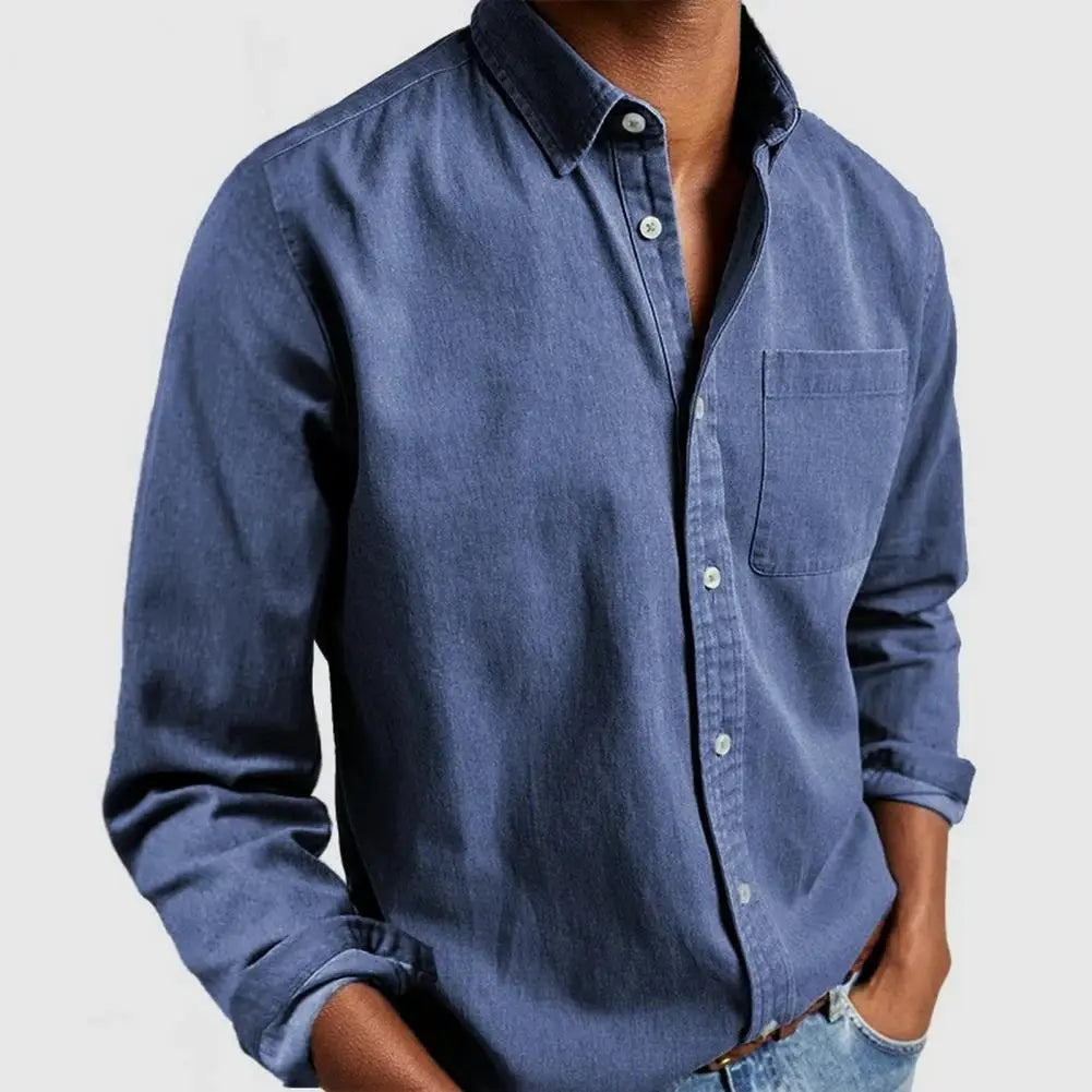 Męska Koszula | Regularny Krój z Kołnierzem dla Dorosłych