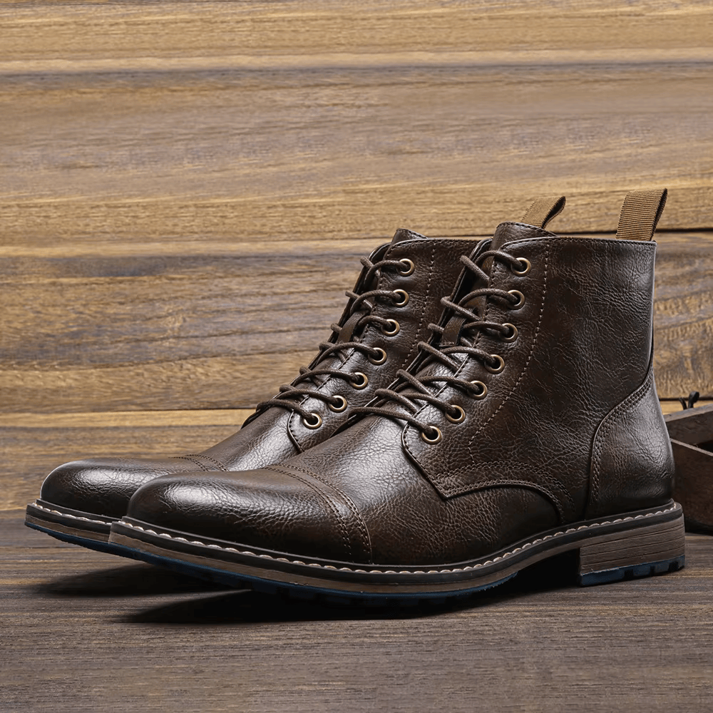 Męskie Buty | Sznurowane Do Kostki Zakryte Palce Codzienne Formalne Użytkowanie