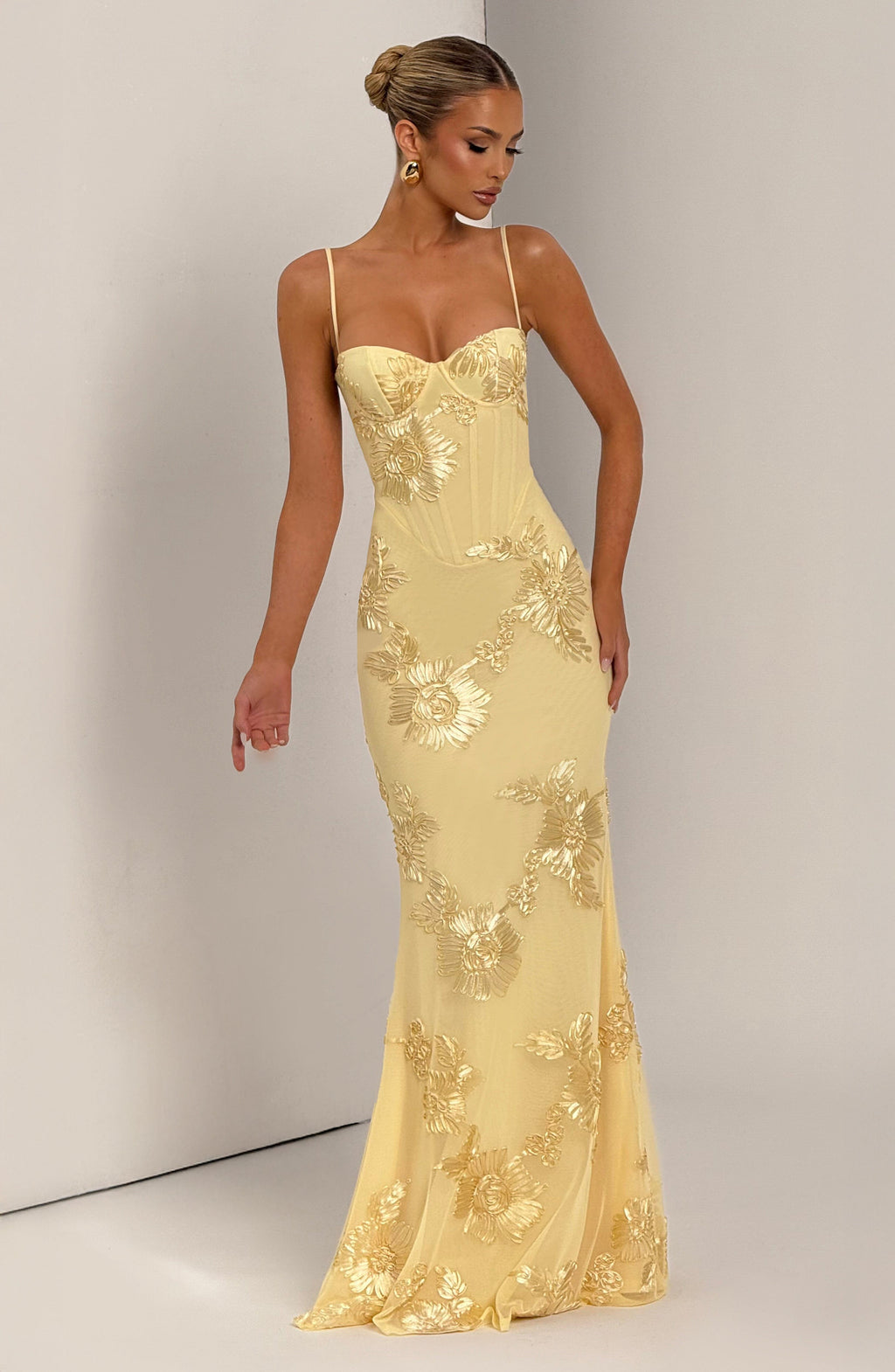 Sukienka maxi damska na ramiączkach | elegancka zwiewna na wesele